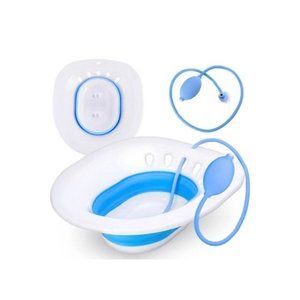 Sitz Bath 3 count for toilet, Hemorrhoids Postpartum Care - Collapsible,